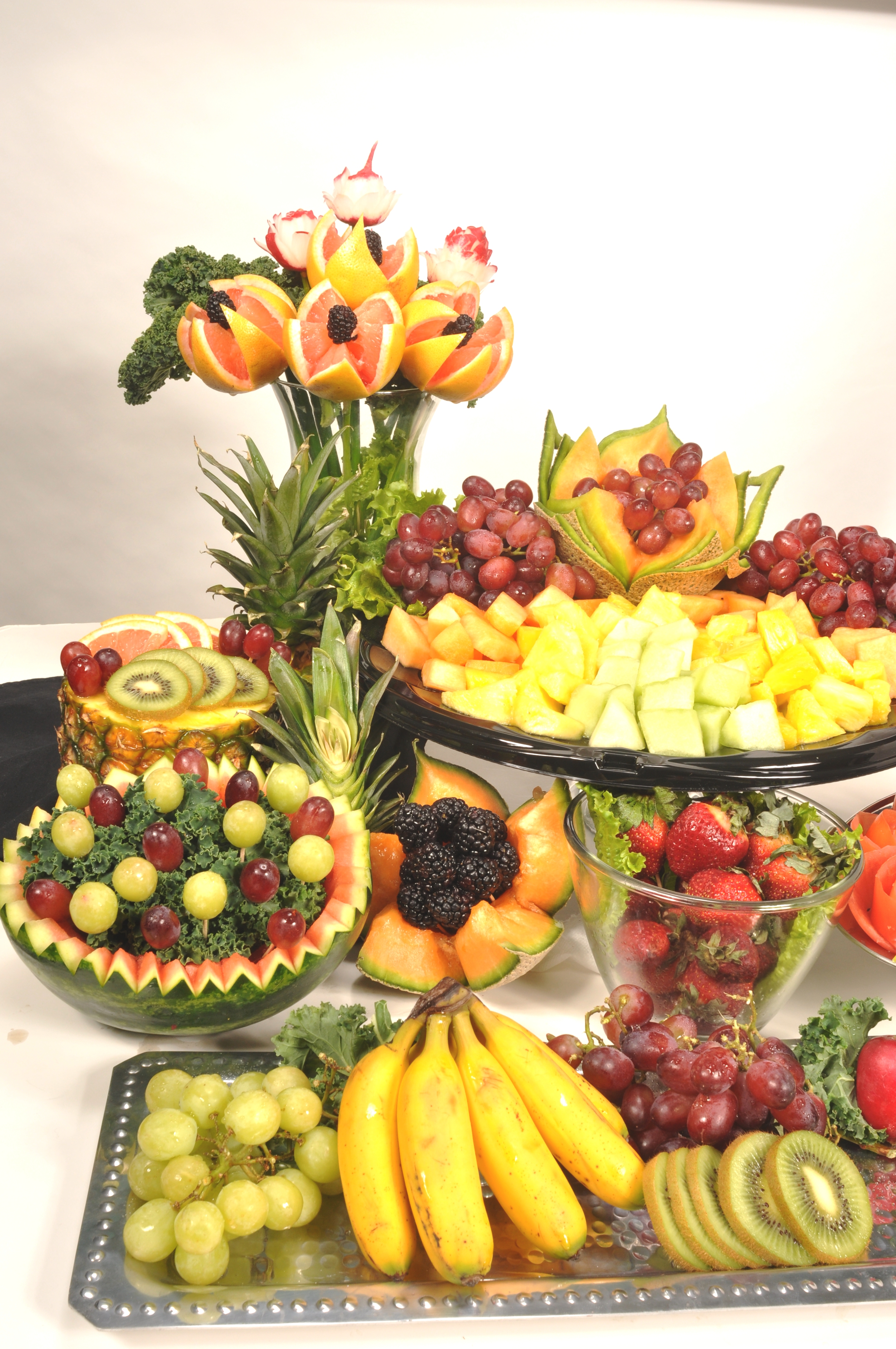 Flamboyant Fruit Display